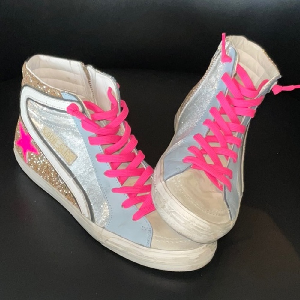 Golden Goose Slide 40 Pink